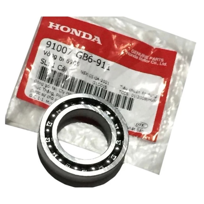 91007-GB6-911 Vòng bi 6905 (bạc đạn cốt cam Dream, Future, Wave 100) ( 91007GB6911 ) ShopMenKT