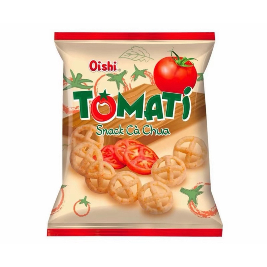 Combo 10 Gói Bim Bim Cà Chua Oishi 32G