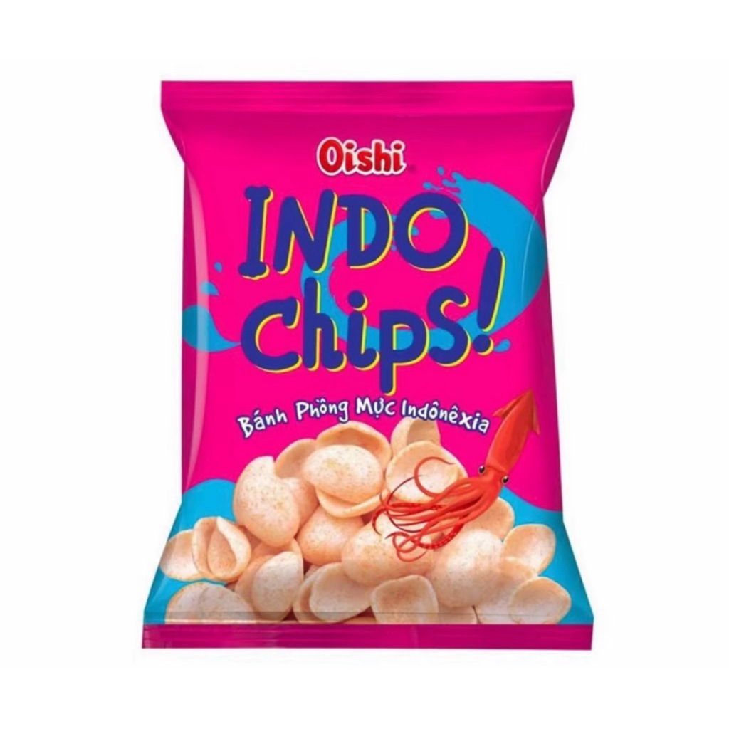 Combo 10 Gói Bim Bim Phồng Tôm Oishi 32G