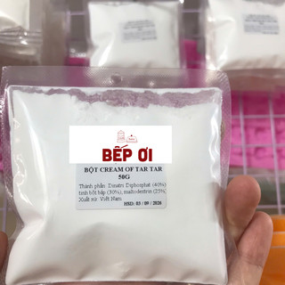 [GÓI CHIẾT LẺ] Bột Cream of Tartar (Bột bông lòng trắng trứng) DATE XA