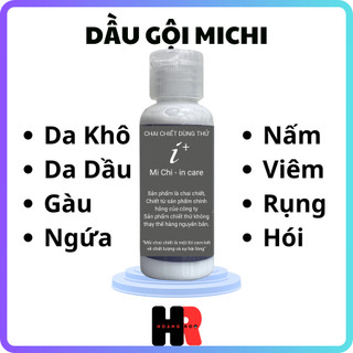  Dầu gội tẩy tế bào chết da đầu MiChi Hàn Quốc 100ml gàu,nấm,ngứa,rụng,hói hàng chính hãng  