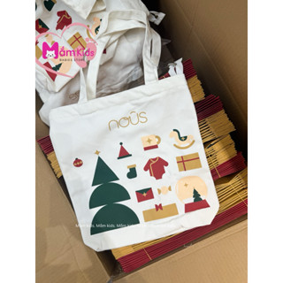 Hộp quà tặng nous cho bé / túi vải nous/ túi Tote nous- tuie nous