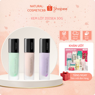  Kem Lót Trang Điểm ZEESEA Kiềm Dầu Dưỡng Ẩm Nâng Tông Tự Nhiên Lâu Trôi 30g 