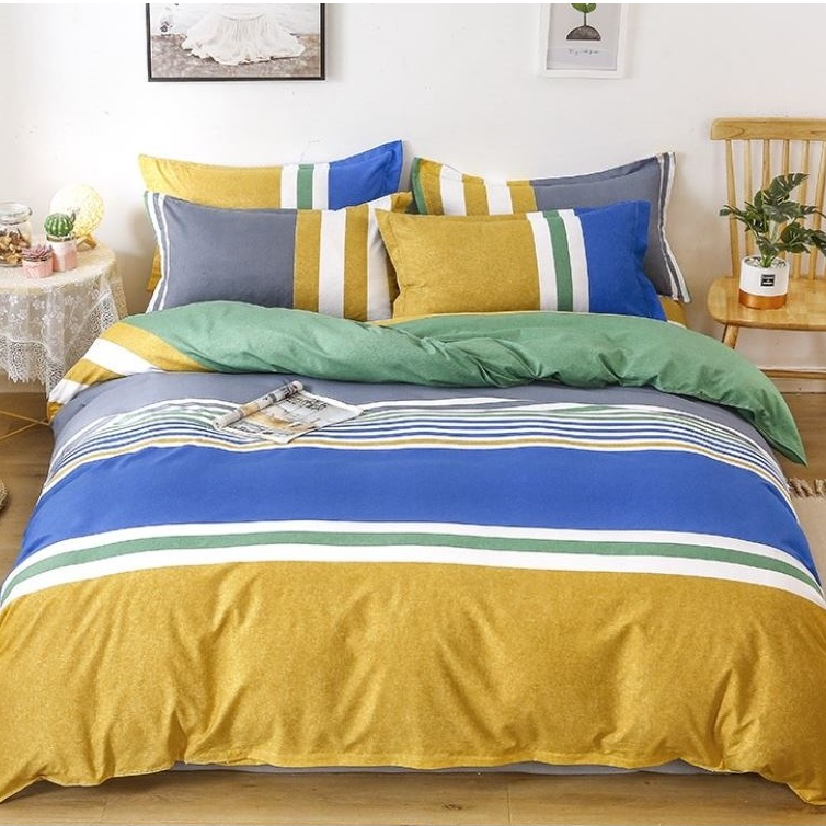 Bộ Chăn Ga Gối Đệm Hàn Quốc Mẫu Mới Nhất - Grap Giường Ga Giường Cao Cấp