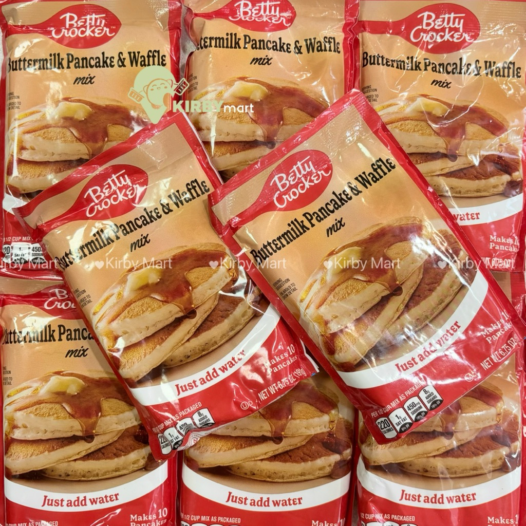 Bột làm Pancake & Waffle Betty Crocker Buttermilk – hàng Mỹ, bữa sáng tiện lợi