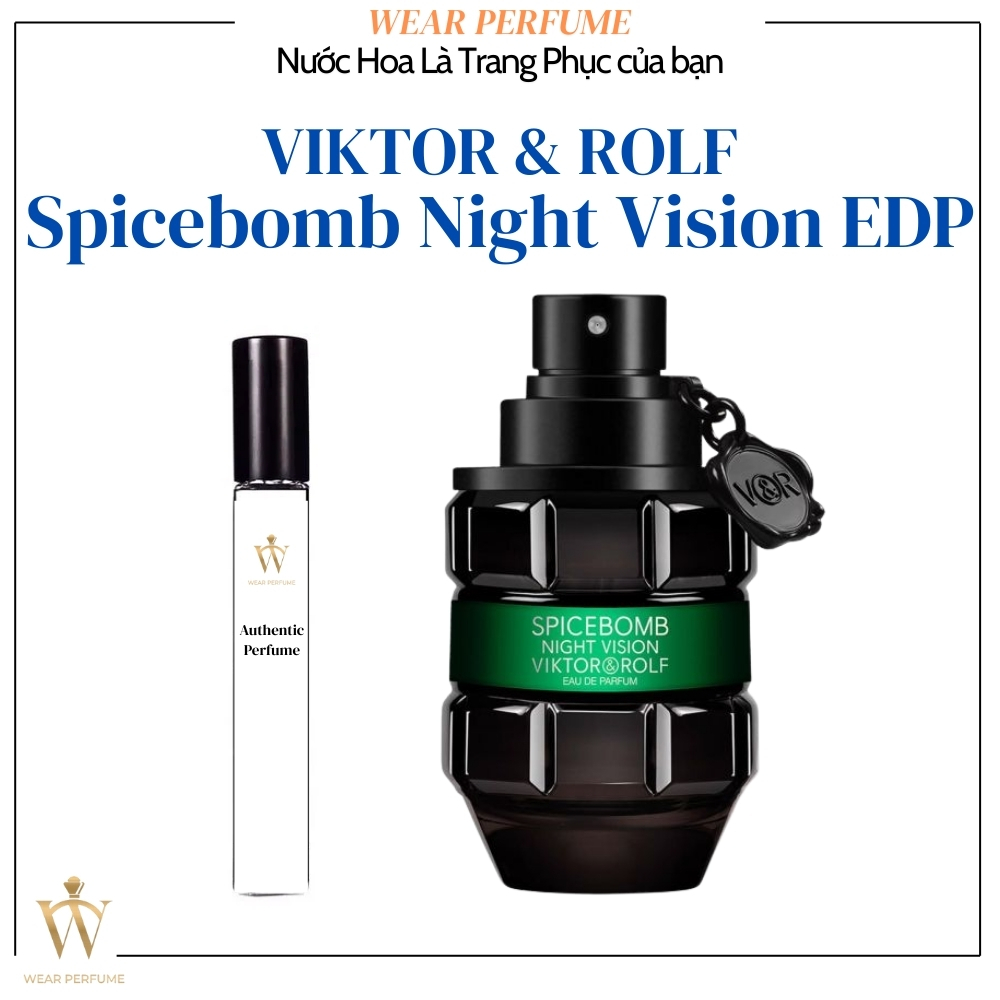 [Mẫu thử] - 10ML Nước hoa nam Viktor & Rolf Spicebomb Night Vision EDP - Wear Perfume