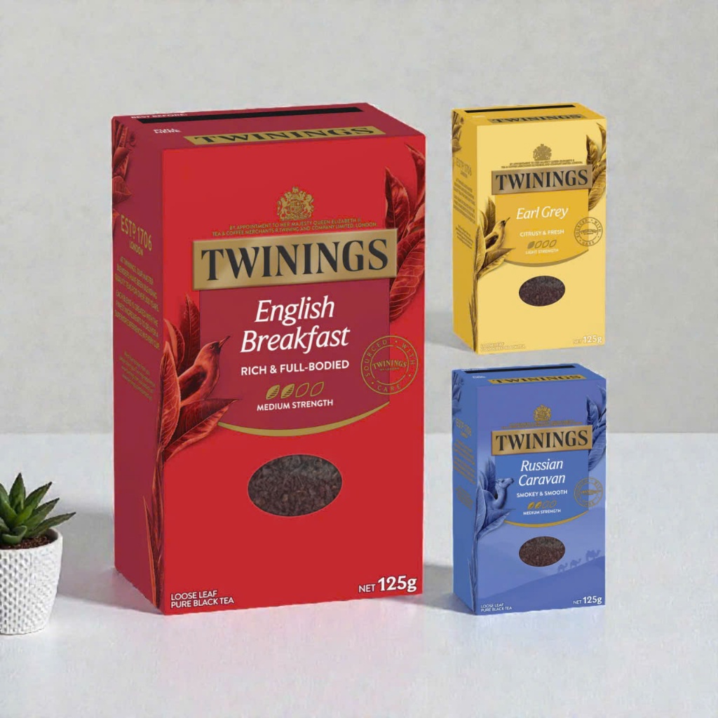 Trà lá tự nhiên Twinings English Breakfast 125g
