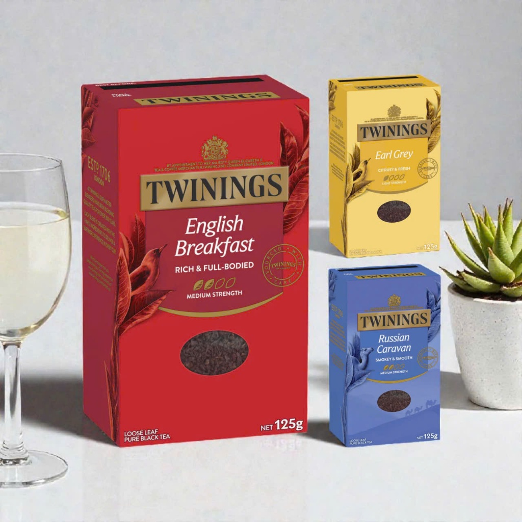 Trà Twinings English Breakfast Loose Leaf Tea 125g