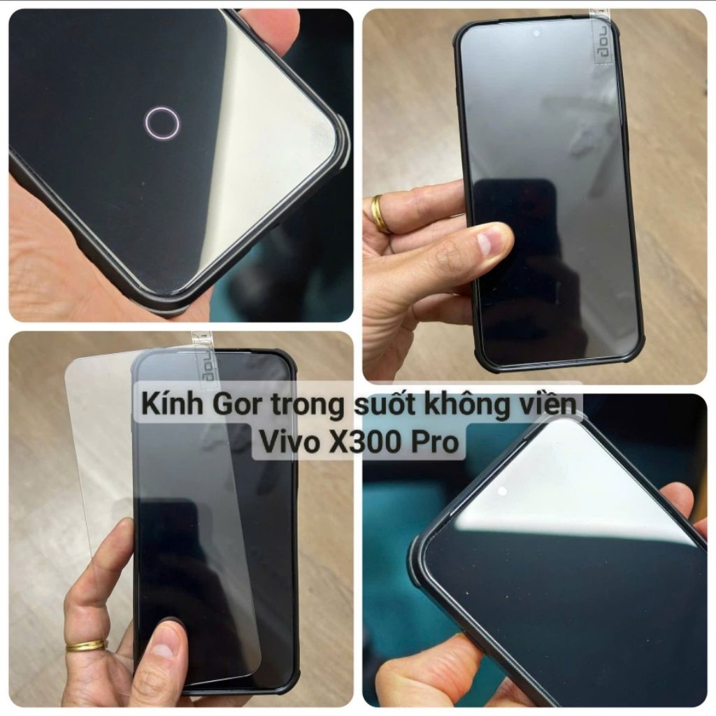 Kính Cường Lực GOR Trong Suốt – Vivo X300 Pro / X200S / X200 Ultra FE Mini / X100S / S30