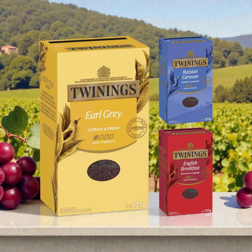 Trà đen Twinings English Breakfast dạng lá 125g