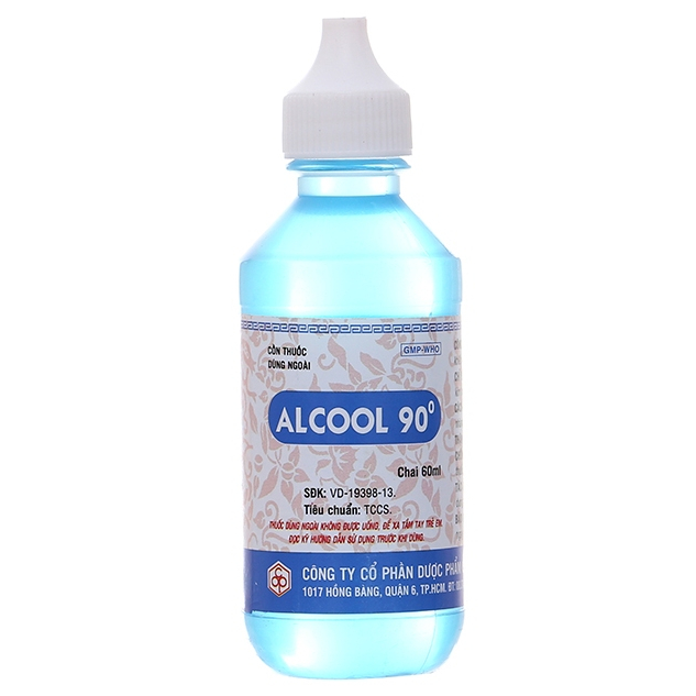 Cồn xanh 90 độ OPC chai 60ml