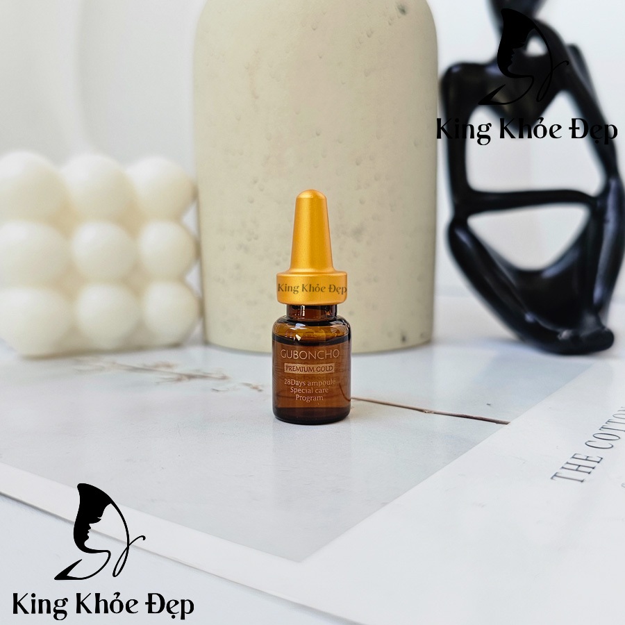 Tế Bào Gốc Guboncho Premium Gold 28 Days Ampoule Special Care Program 1 Ống 2ml [Dùng Thử]
