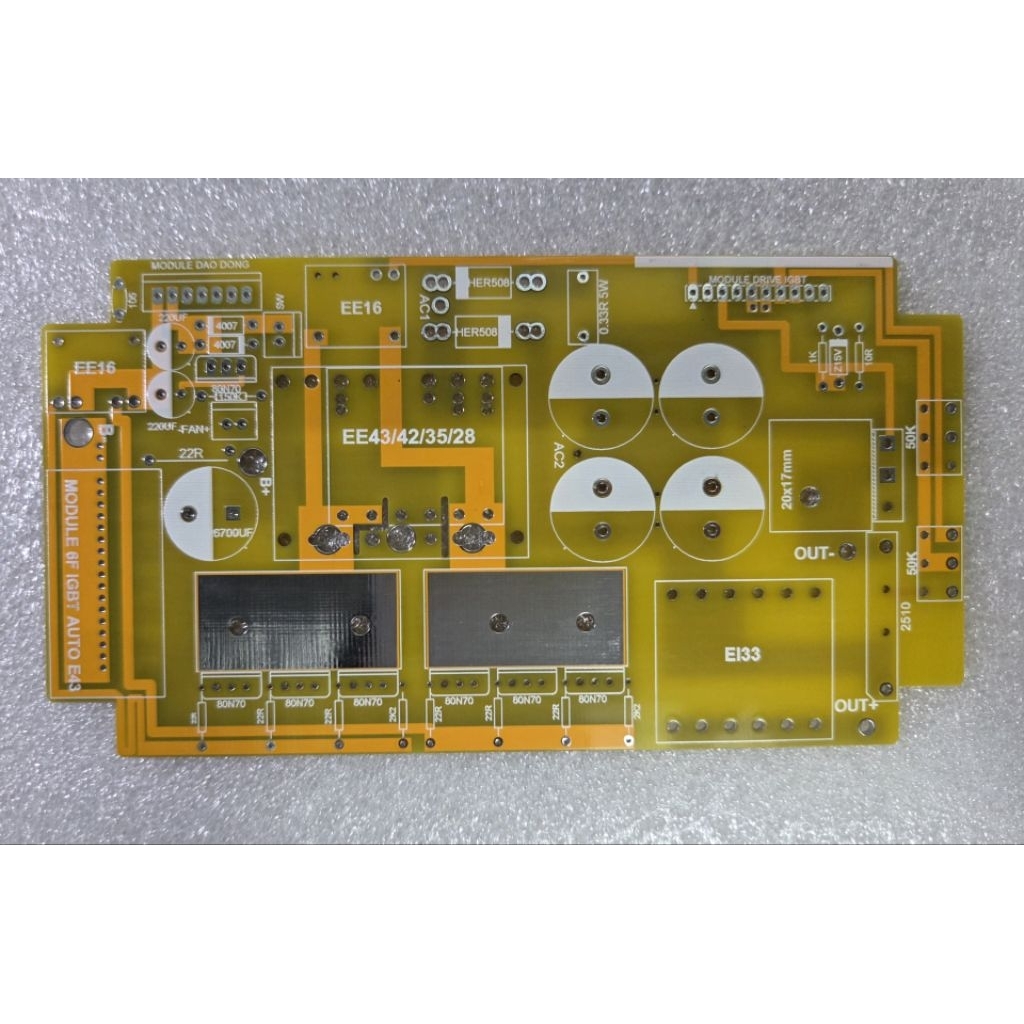 pcb 6F IGBT auto E43/42/E35/E28