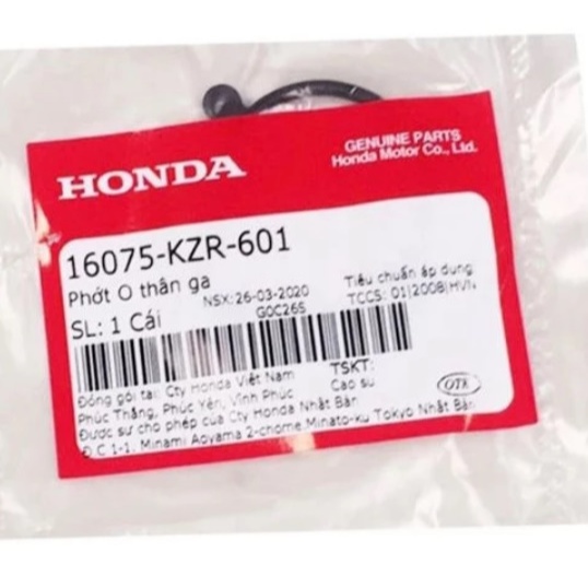16075-KZR-601 Phớt O thân ga Honda Air Blade 125, Lead 125,Sh Mode (16075KZR601) ShopMenKT