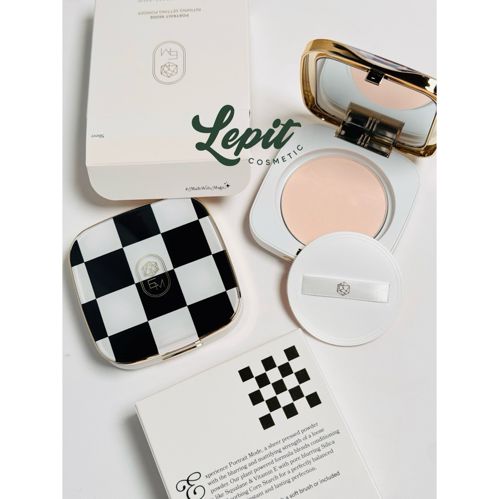 Phấn phủ nén EM Cosmetics Portrait Mode Refining Setting Powder