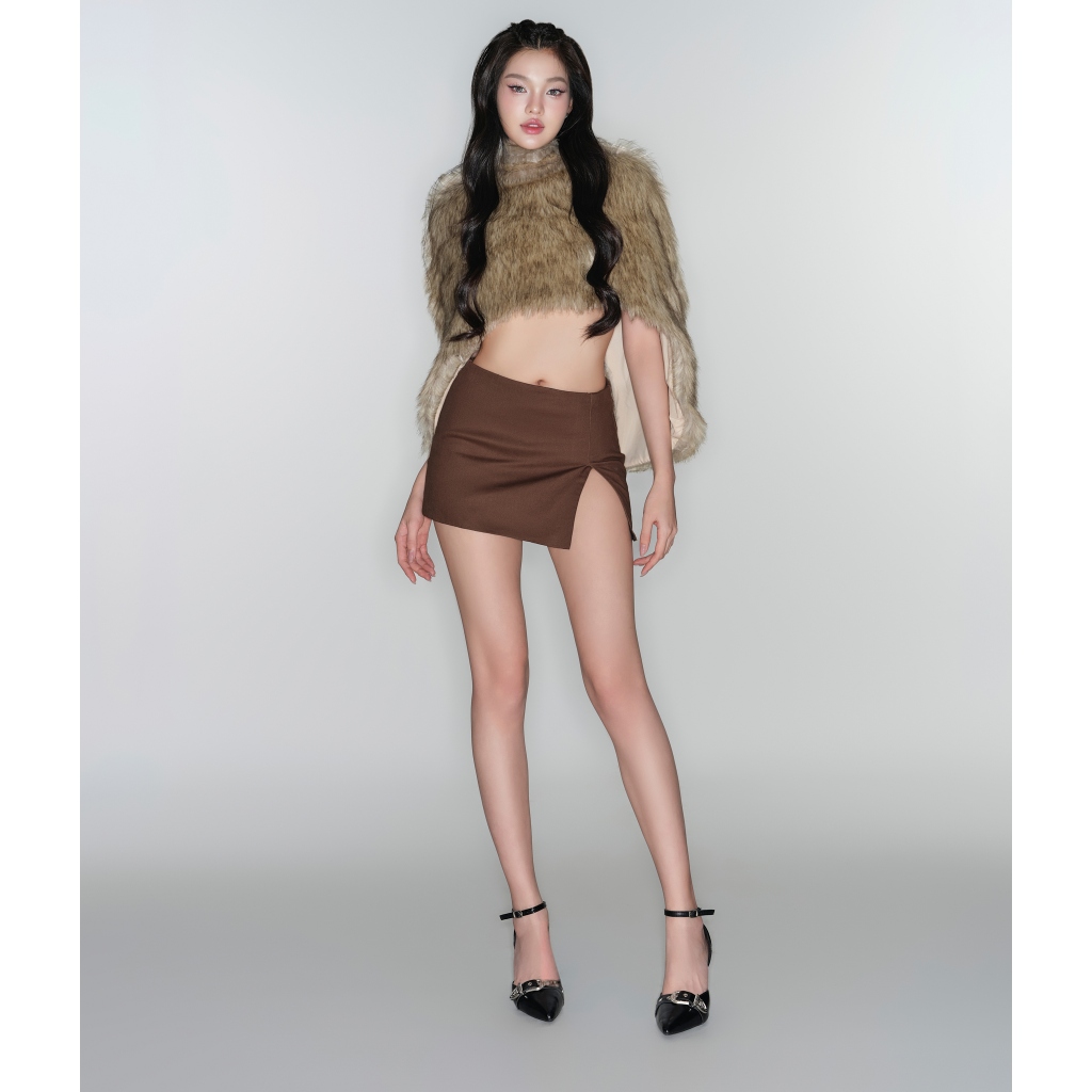 Áo khoác lông FURTHER COAT - Tipblu