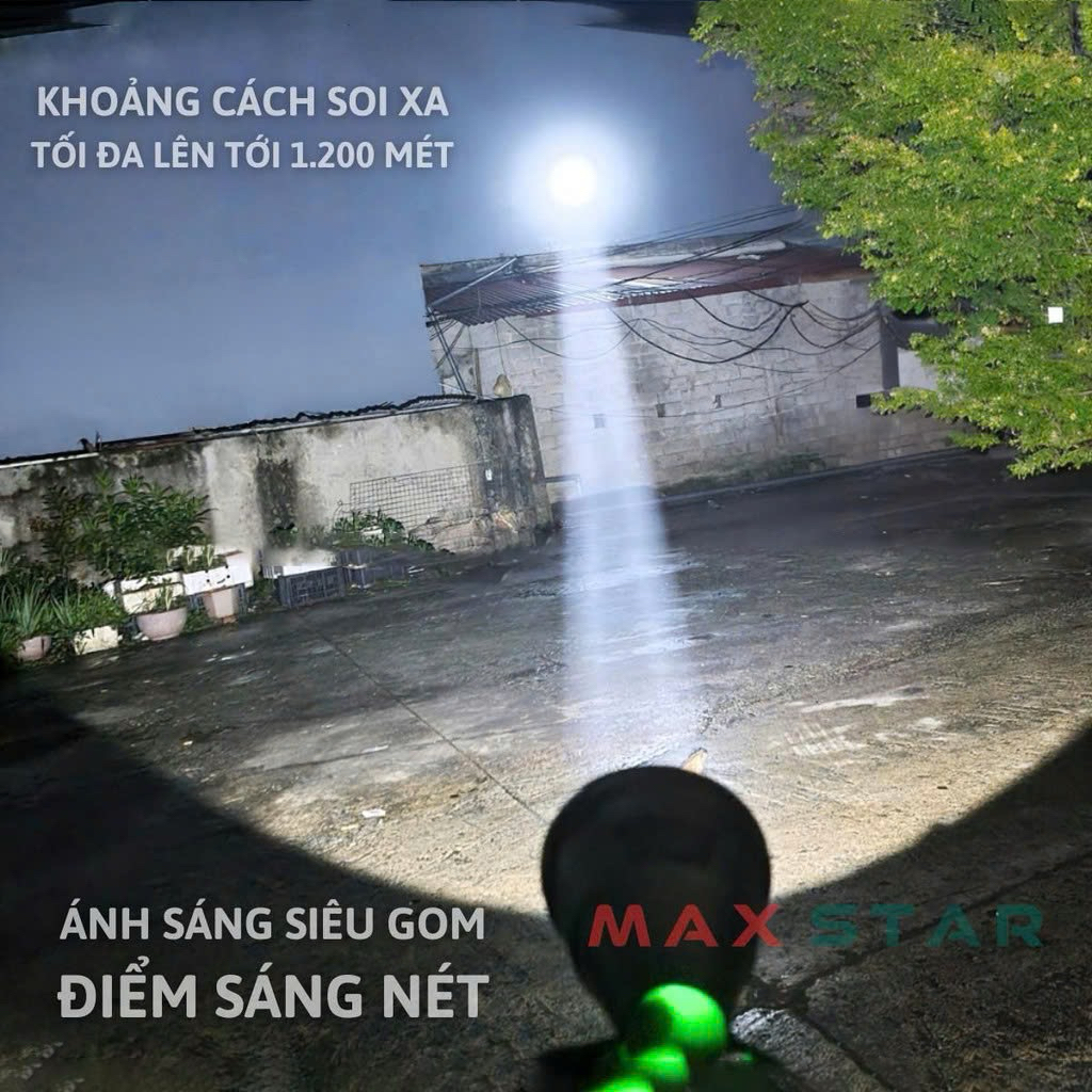 Đèn pin đội đầu XJ9158 PRO siêu nâng cấp ánh sáng nâng cấp pin thời gian soi sáng lên tới 17 giờ