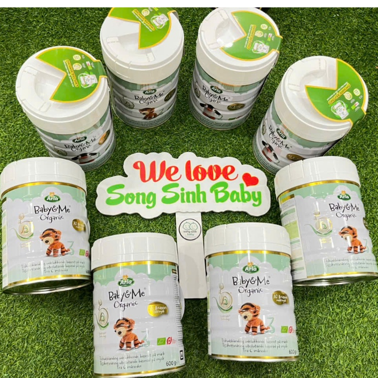 COMBO 6 Sữa Arla Baby&Me HMO 800gr, Sữa Arla Baby&Me Organic A2 600gr số 1, 2, 3