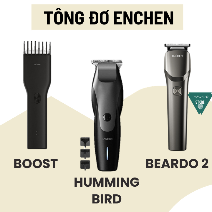 Tông đơ cắt tóc Enchen Humming Bird - Tông đơ cắt tóc Xiao Enchen Beardo 2