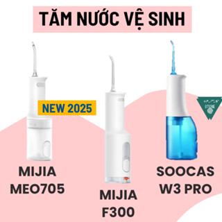  Máy tăm nước Soocas W3 Pro - Bình xịt vệ sinh răng miệng Mijia MEO701 - Mijia MEO705 