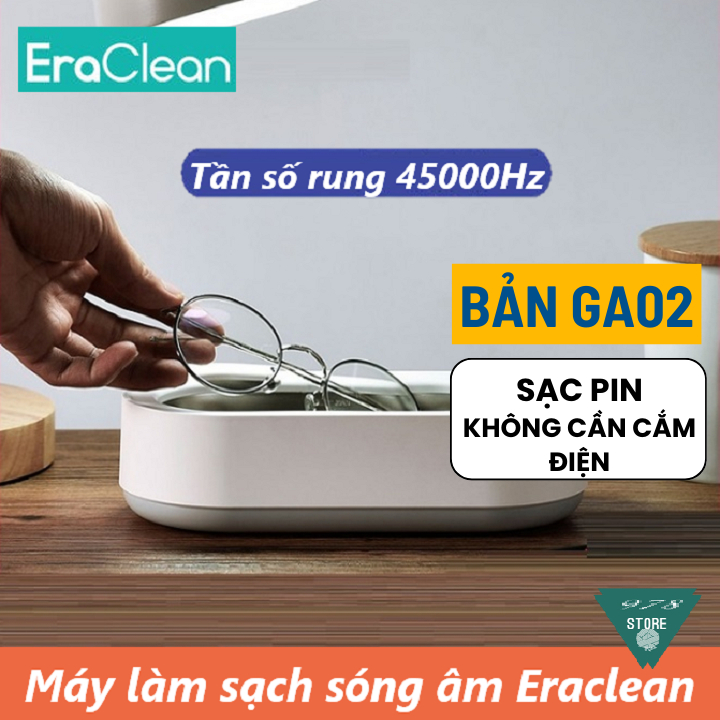 Máy làm sạch bằng sóng siêu âm Xiao Eraclean GA01 - Máy rửa trang sức siêu âm Eraclean GA03 - Eracle