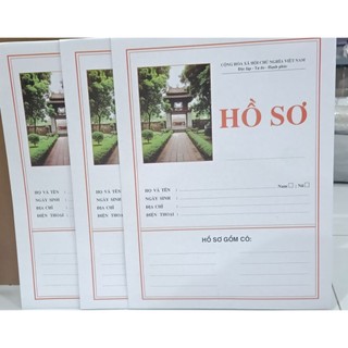 Vỏ hồ sơ xin việc (50 cái)- không ruột, không dây