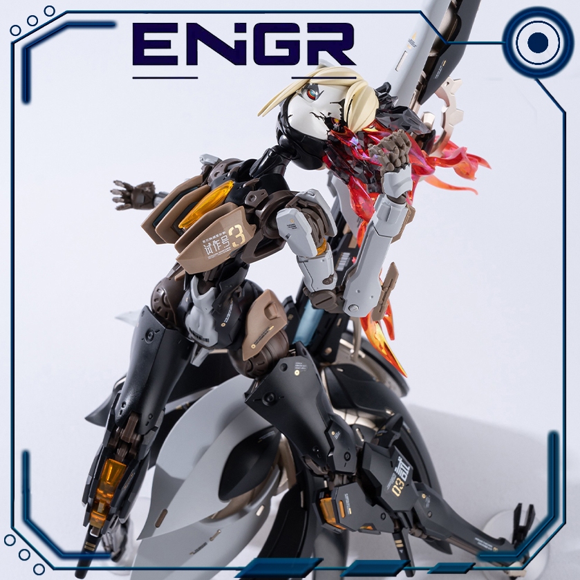 [CÓ SẴN] Mô hình lắp ráp Hemoxian x Ernestcore Craft Rosado Starflower Lily--MK3 1/10 Model kit - CH