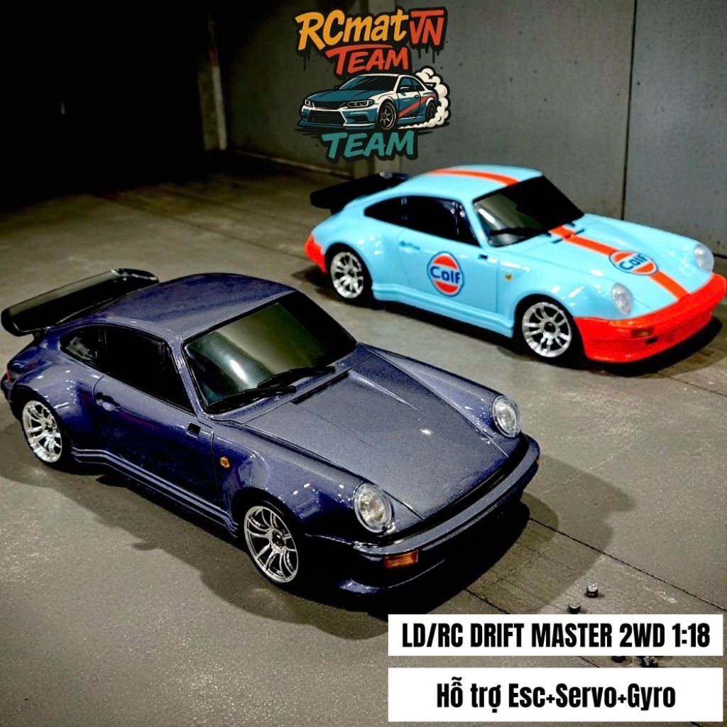 Xe điều khiển 2.4G Drift Japan Legend LD1899 NSX RX7 AE86 1:18 RWD có Gyro, xe drift chuyên nghiệp p