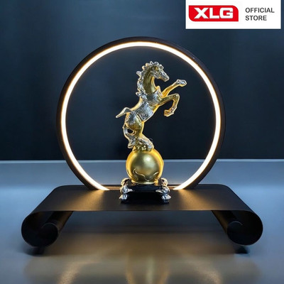 ĐỒ DECOR TRANG TRÍ NỘI THẤT – KIM MÃ VƯỢNG THẾ – NGỰA CHIÊU TÀI