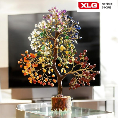 ĐỒ DECOR TRANG TRÍ NỘI THẤT – CÂY TÀI LỘC NGŨ SẮC LUXURY