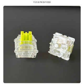 5, 10, 20 switch phím cơ outemu Trục Silent Crystal Lime V3