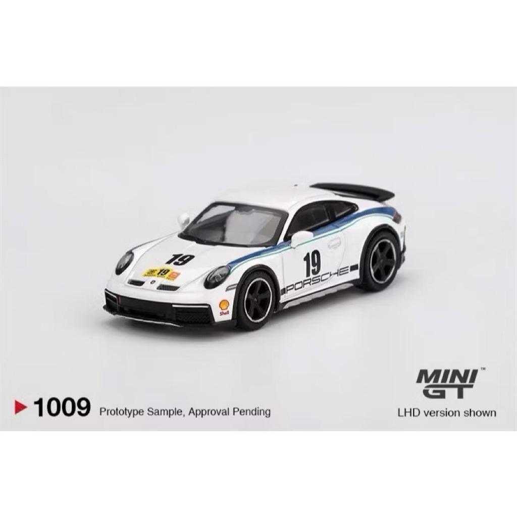Mini GT-#1009 Porsche 911 Dakar Rally 1974 – (White)