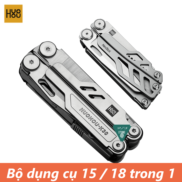 Bộ dụng cụ đa năng 18 trong 1 Xiao Huohou K30 Pro - Bộ kìm đa năng 15 trong 1 Xiao Huohou HU0040