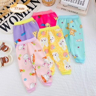 Combo 4 quần dài NỈ BÔNG cho bé mềm mịn ấm áp, họa tiết đáng yêu cute size 3-13kg