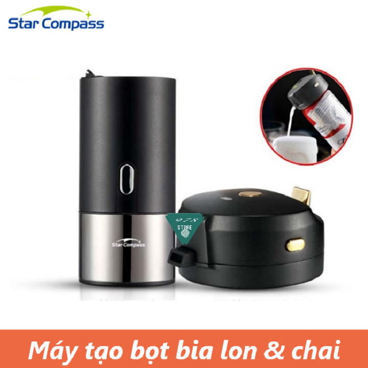 Máy tạo bọt bia Xiao Star Compass - Máy tạo bọt bia lon Star Compass