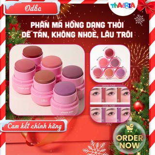   ODBO  Phấn Má Hồng Dạng Thỏi OD1328 ODBO Cheek Pop Blush Stick Dễ Tán Không Bị Nhòe Lâu Trôi Cả Ngày Thái Lan 9g 