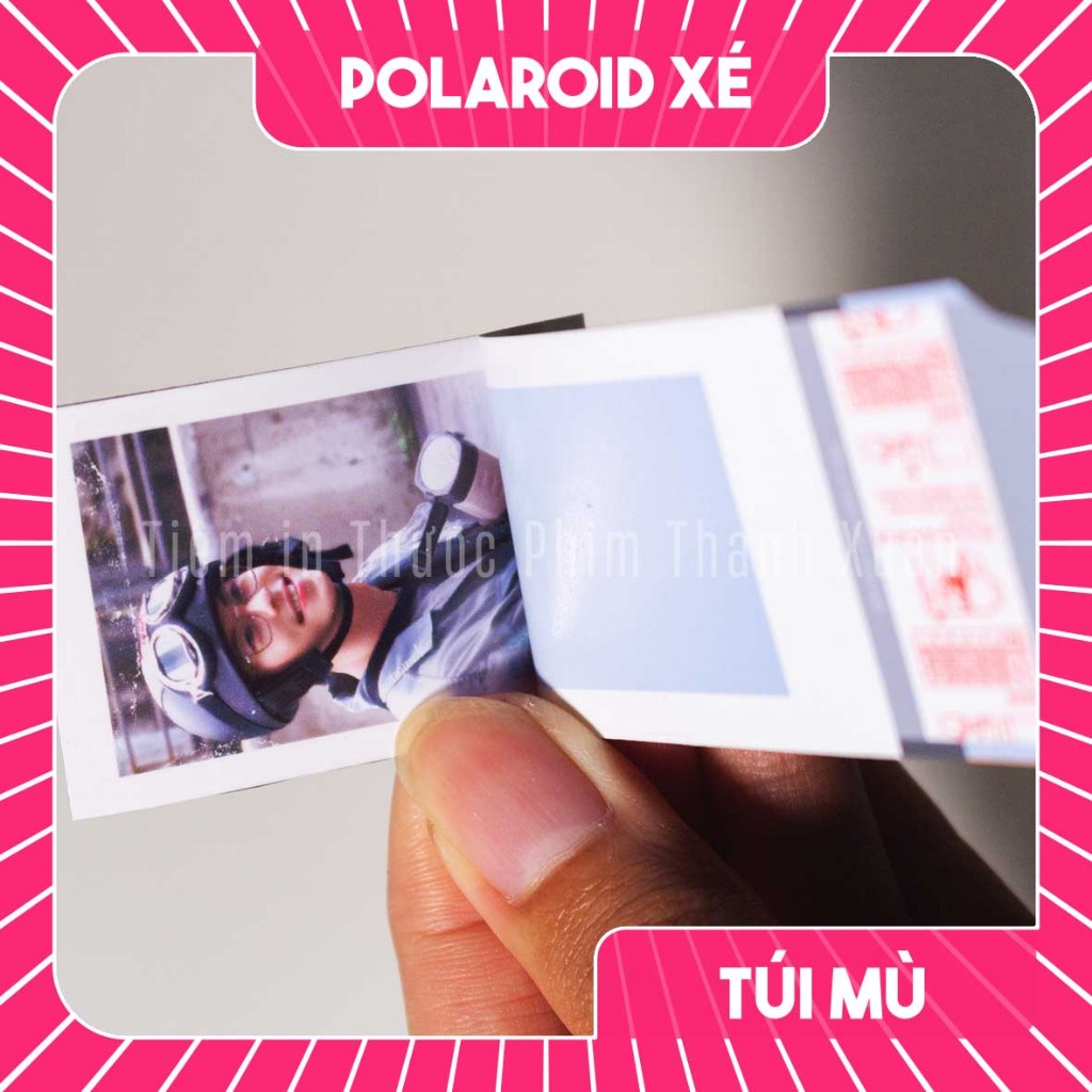 Ảnh Polaroid Xé Retro – Ảnh Film Vintage In Theo Yêu Cầu