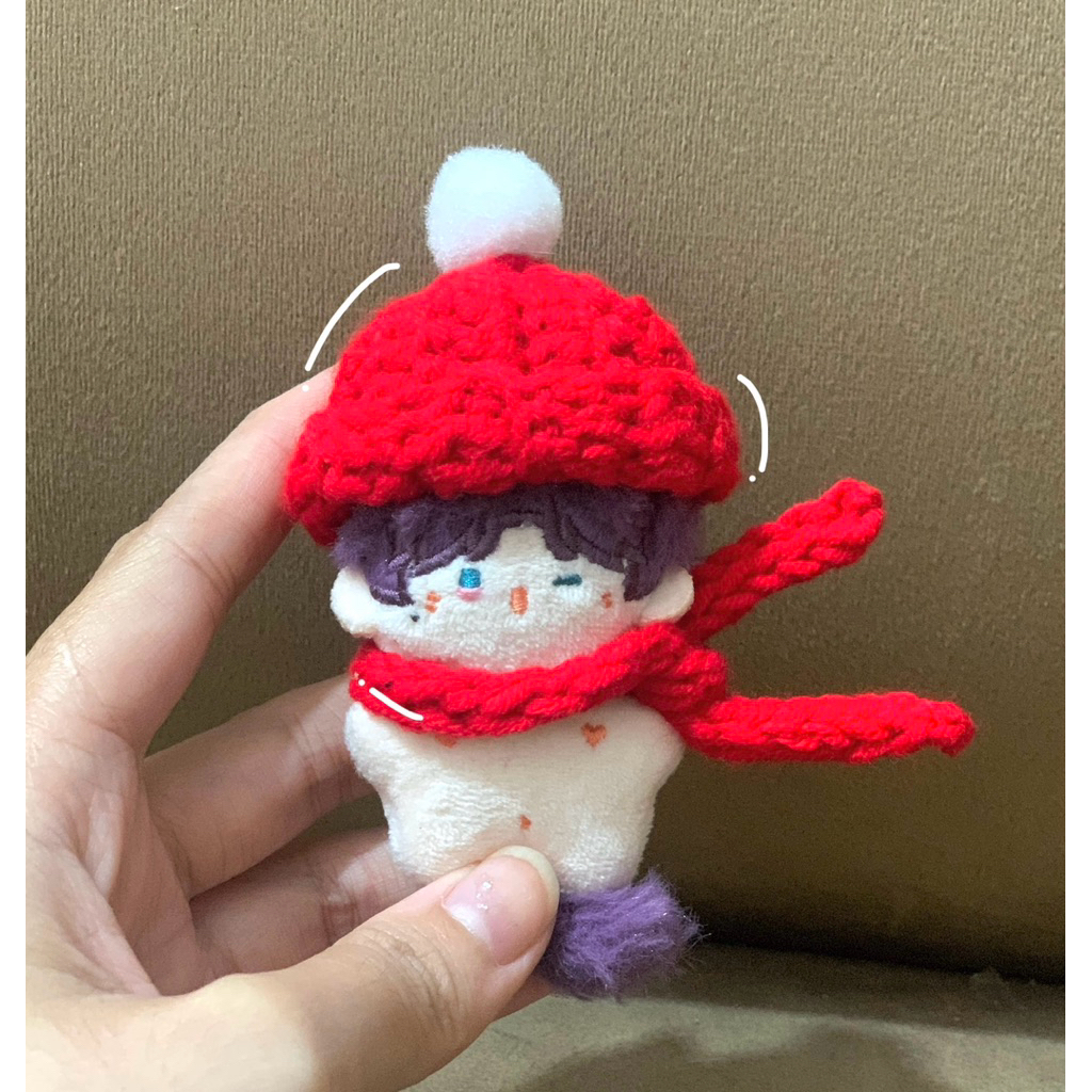 Outfit doll 5cm-Bộ đồ noel 5cm cute