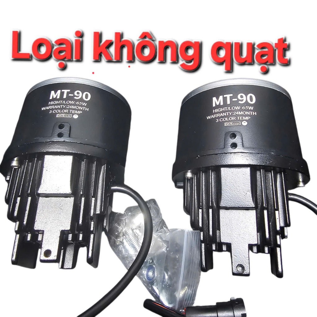 Đèn Bi Gầm 3.0 P90 MT THAY THẾ CHO MẪU P80 MT 12V Điện Bình Lắp Đèn Gầm ÔTô,Trợ Pha Xe Máy 3 Màu Pha