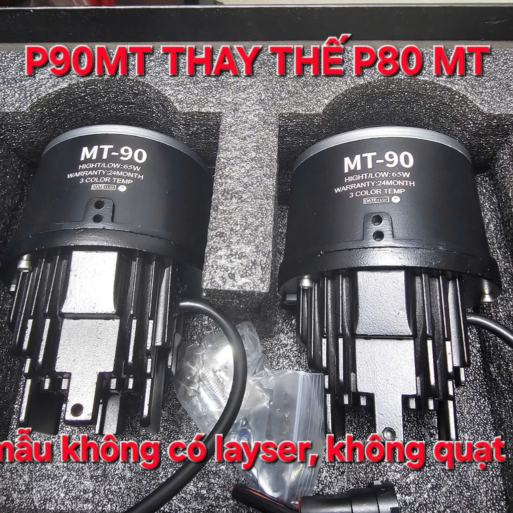 [ FULL PÁT GẮN] Bi Led Gầm Cao Cấp Bi Led Phá Sương P90 MT THAY THẾ CHO MẪU P80 MT BẢO HÀNH 2 NĂM