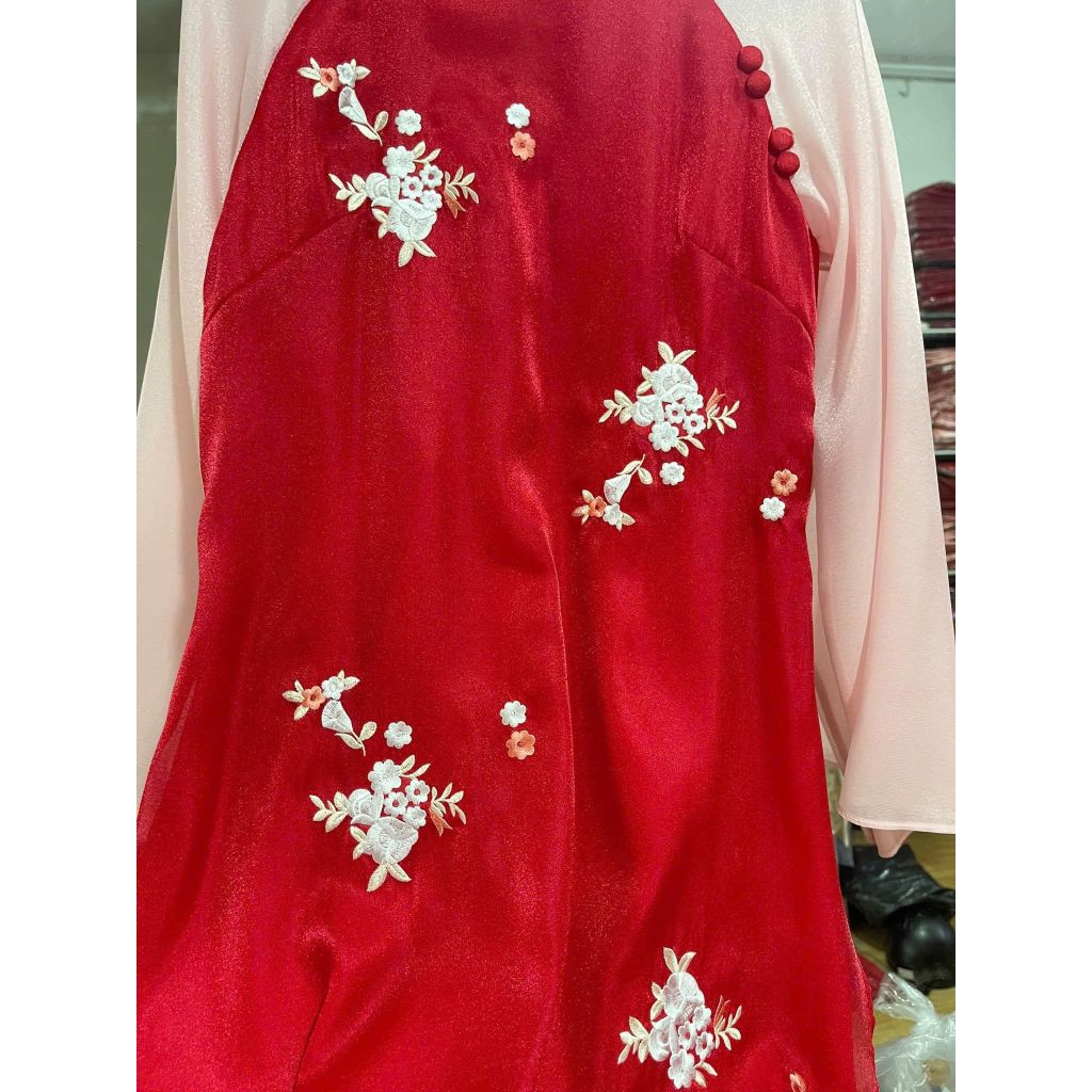 Set mẹ bé đón Tết, [áo dài cách tân HM] , áo dài xinh mẹ và bé nhẹ nhàng