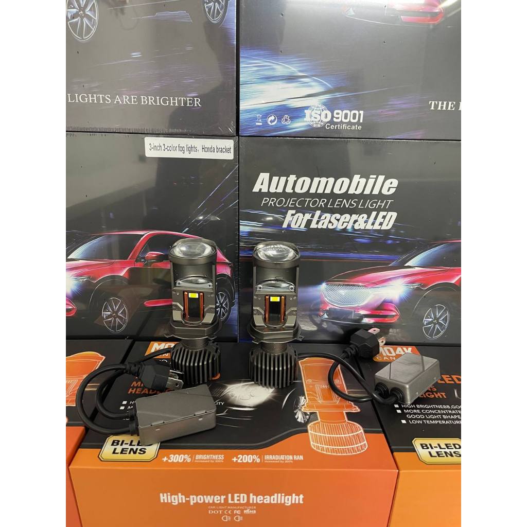 Đèn Bi Led Mini H4 Siêu Sáng
