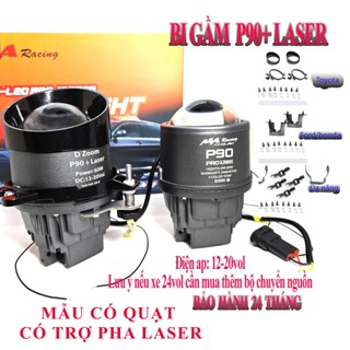   Giá 1 Bóng  Bi Gầm 3.0 - P90+ Laser 3 màu có trợ pha,P70 Pha Laser Lắp Cho Đèn Gầm Ô Tô Trợ Sáng Xe Máy 