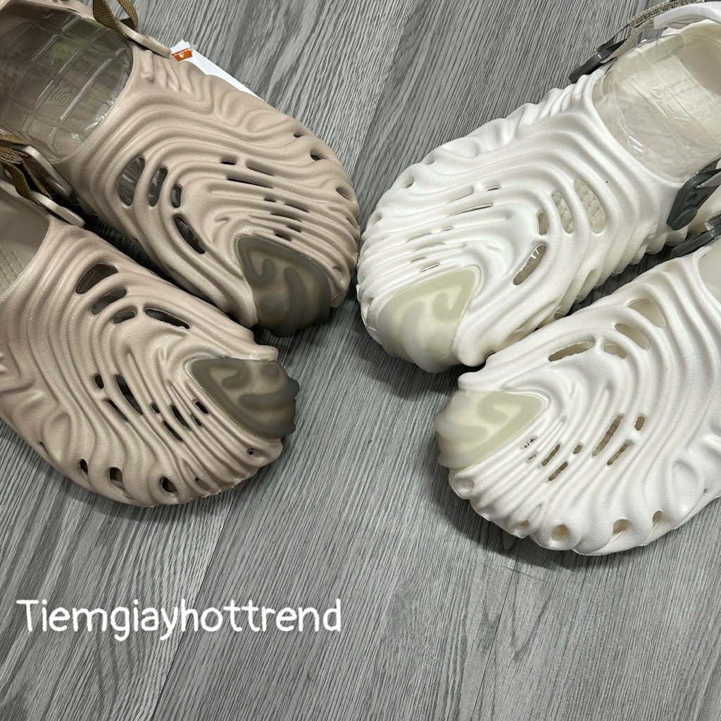 Dép sục Nam/Nữ Pollex Gợn Sóng Đi Biển Siêu Nhẹ Chống Thấm Nước