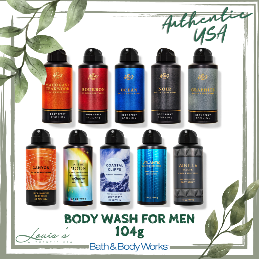 [ Tổng hợp ] Body spray NOIR FRESHWATER COFFEE FLANNEL AFTER DARK - Xịt thơm nam Bath Body Works