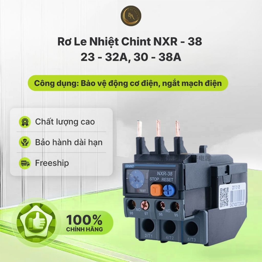 Rơ Le Nhiệt Chint NXR-25