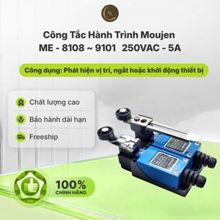  Công Tắc Hành Trình Moujen ME-8108 ~ 9101 250VAC-5A  5.0  7 Đánh Giá 125 Đã Bán 