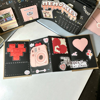  Scrapbook shop vẽ sẵn sổ dán ảnh làm quà tặng người yêu lưu niệm quà tặng tốt nghiệp 