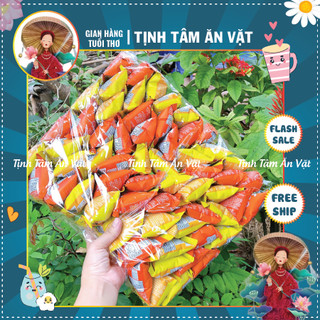  Bịch 60 Gói Cá Viên Chiên Snack Bim Bim snack cá viên chiên Minh Châu chính hãng đồ ăn vặt 