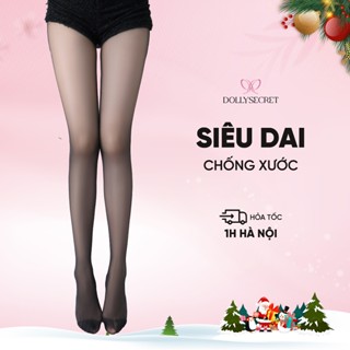  Quần Tất Siêu Dai Chống Xước DOLLY SECRET Quần Tất Che Khuyết Điểm Chân Che Bụng Dưới Nâng Mông Cao Cấp T38 